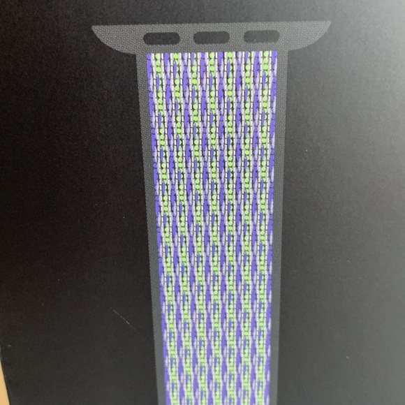 Apple Nike Sport Loop for Apple Watch™ 44mm - Desert Sand/Volt - Picture 5 of 11
